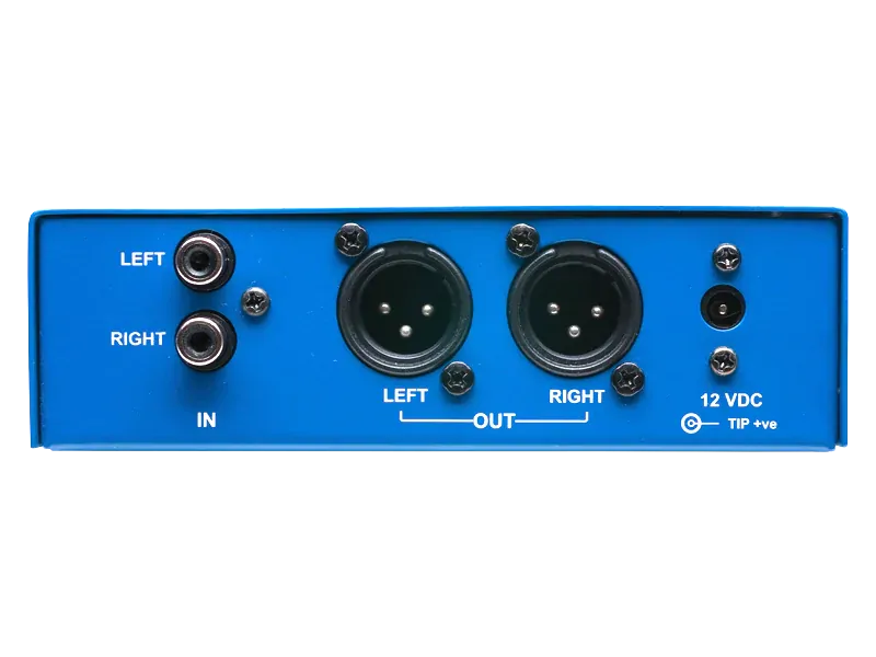  Australian Monitor GETUP Stereo Converter RCA to XLR