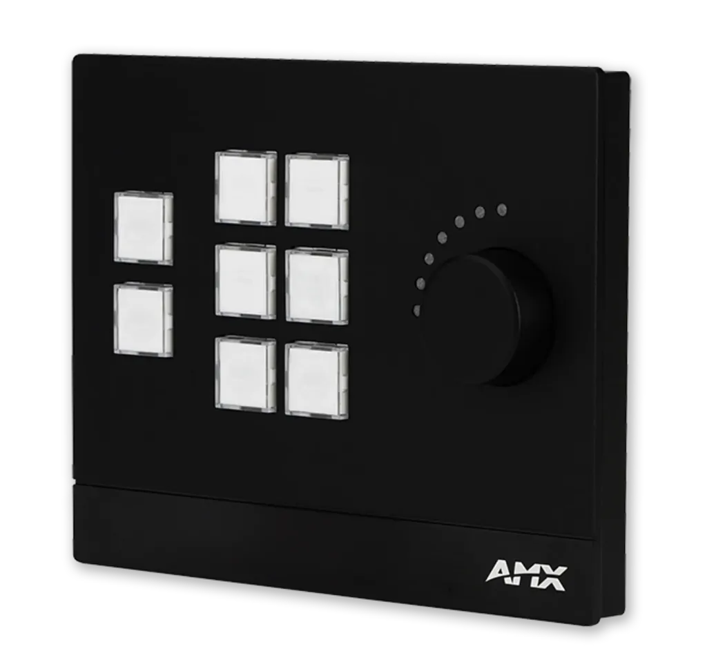 AMX MCP-108 Massio 8-Button ControlPad with Knob