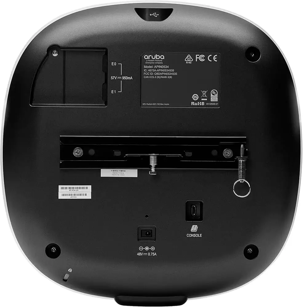 HPE Aruba Networking AP‑534 (RW) Dual Radio 4x4 802.11ax External Antennas Unified Campus AP
