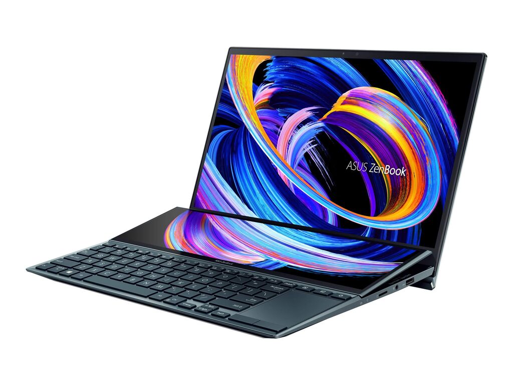 ASUS Zenbook Duo 14 UX482EG Intel i7 1165G7 2.80GHz 16GB RAM 256GB SSD MX450 14" Touch Win 11 B Grade