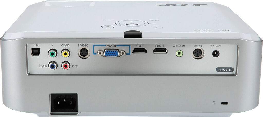 Acer H7531D 1080p Projector HDMI VGA 2000 Lumens