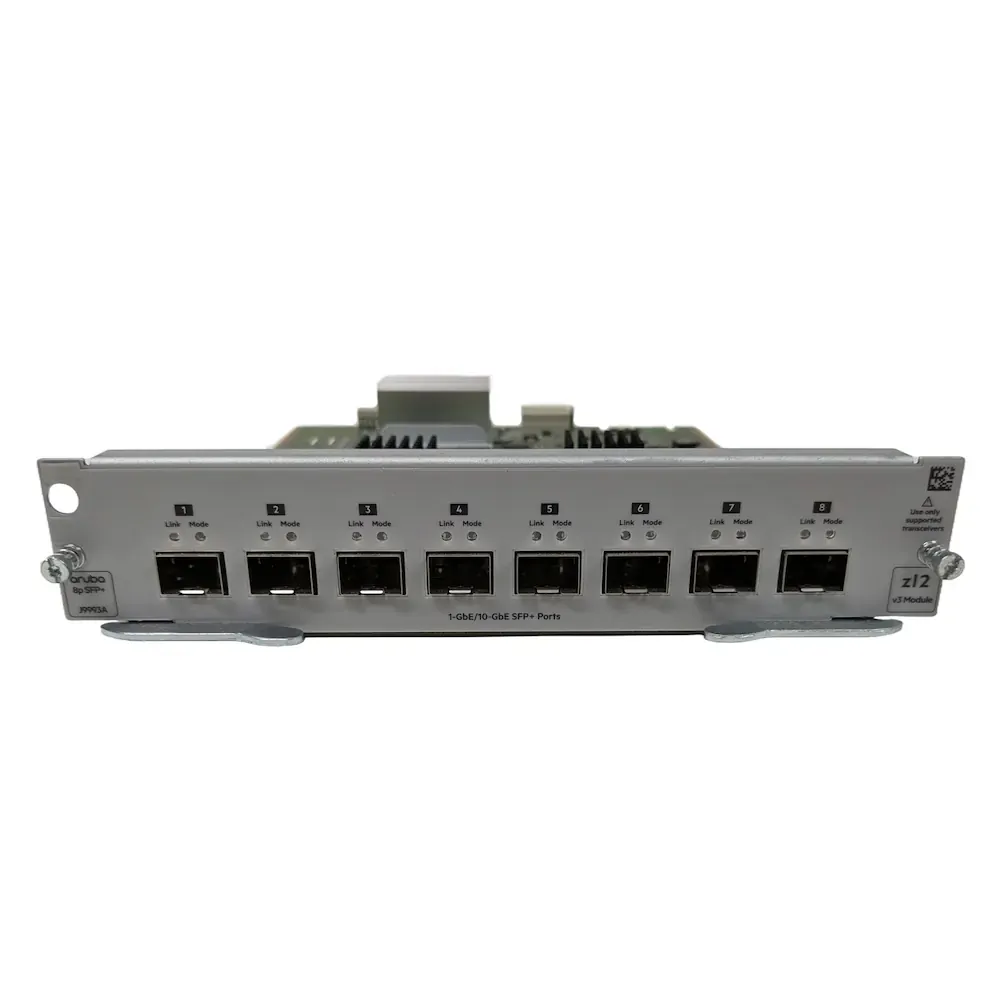 Aruba J9993A 8-Port 10Gb SFP+ v3 zl2 Expansion Module