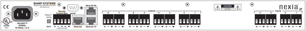Biamp Nexia SP DSP Speaker Processor