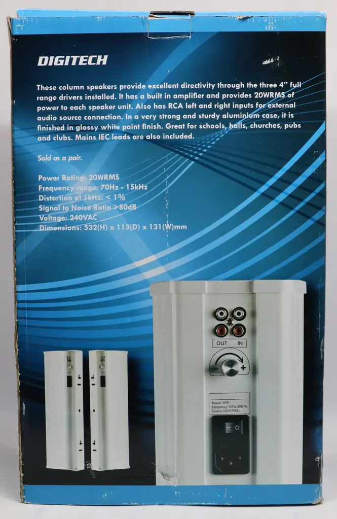 Digitech CS-2439 Active Column Speakers