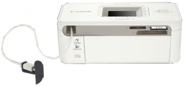 Canon Selphy CP740 Compact Dye-Sublimation Photo Printer