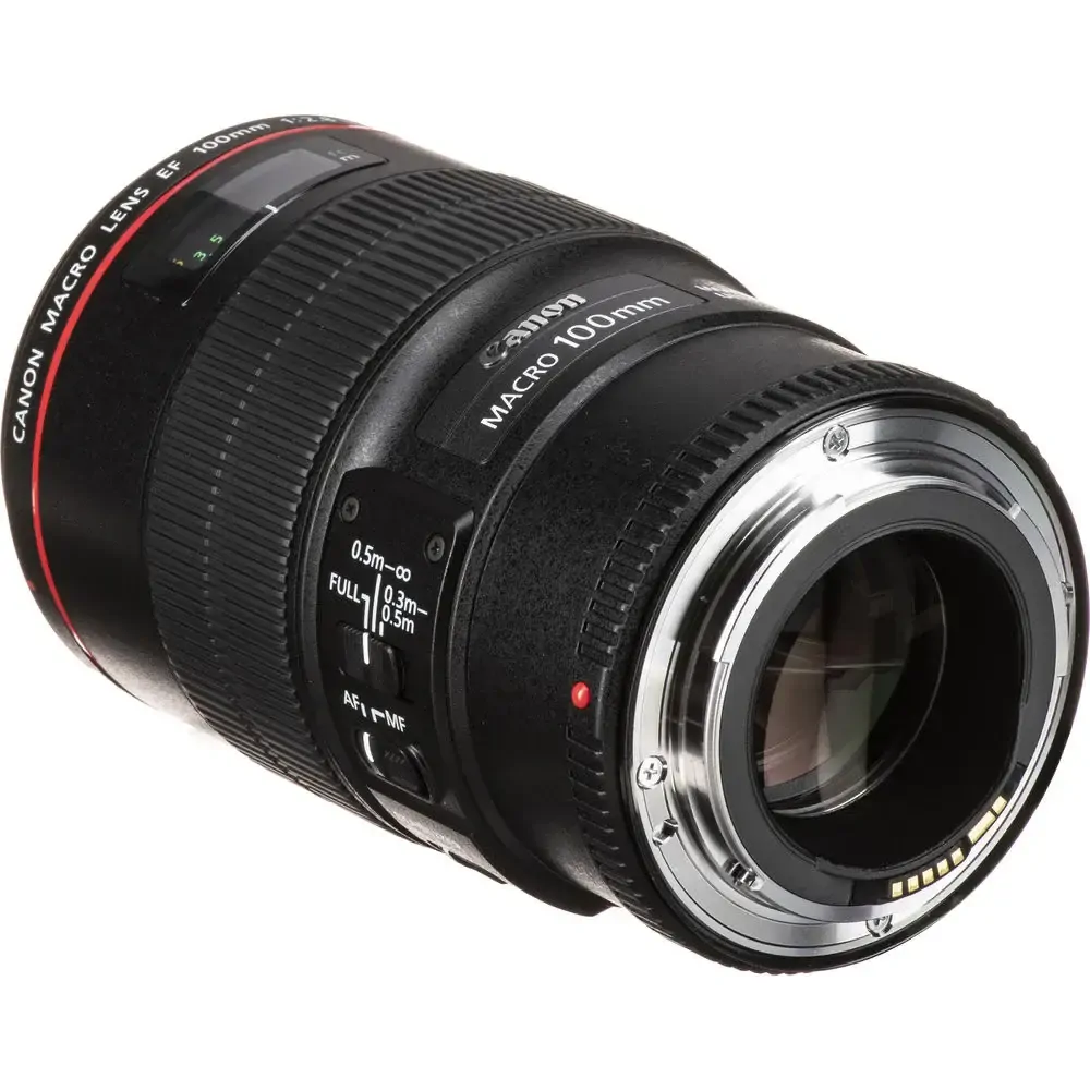 Canon EF 100mm f/2.8L Macro IS USM Camera Lens