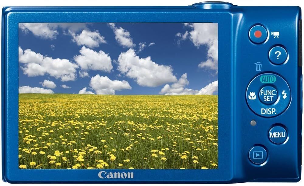 Canon PowerShot A4000IS 16 MP Digital Camera Blue