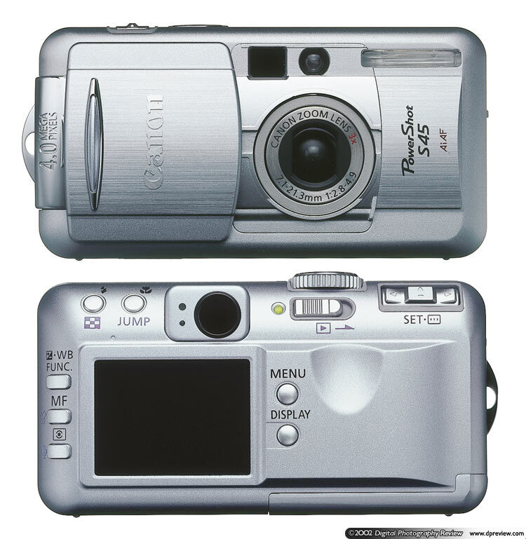 Canon PowerShot S45 4MP Digital Camera