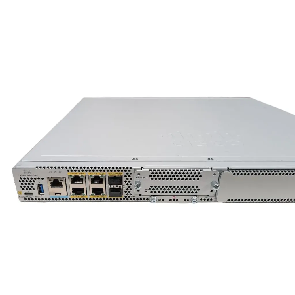 Cisco C8300-1N1S-4T2X Edge Router w/ 2x 10Gb SFP+ and 4x Gigabit RJ45