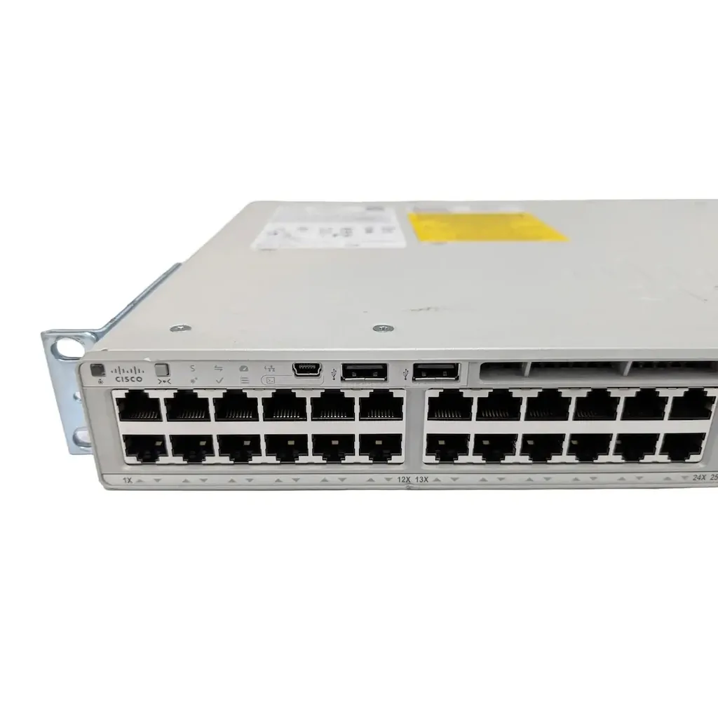 Cisco C9200L-48P-4X-E 48-Port PoE+ Gigabit Managed Switch w/ 4x 10Gb SFP+