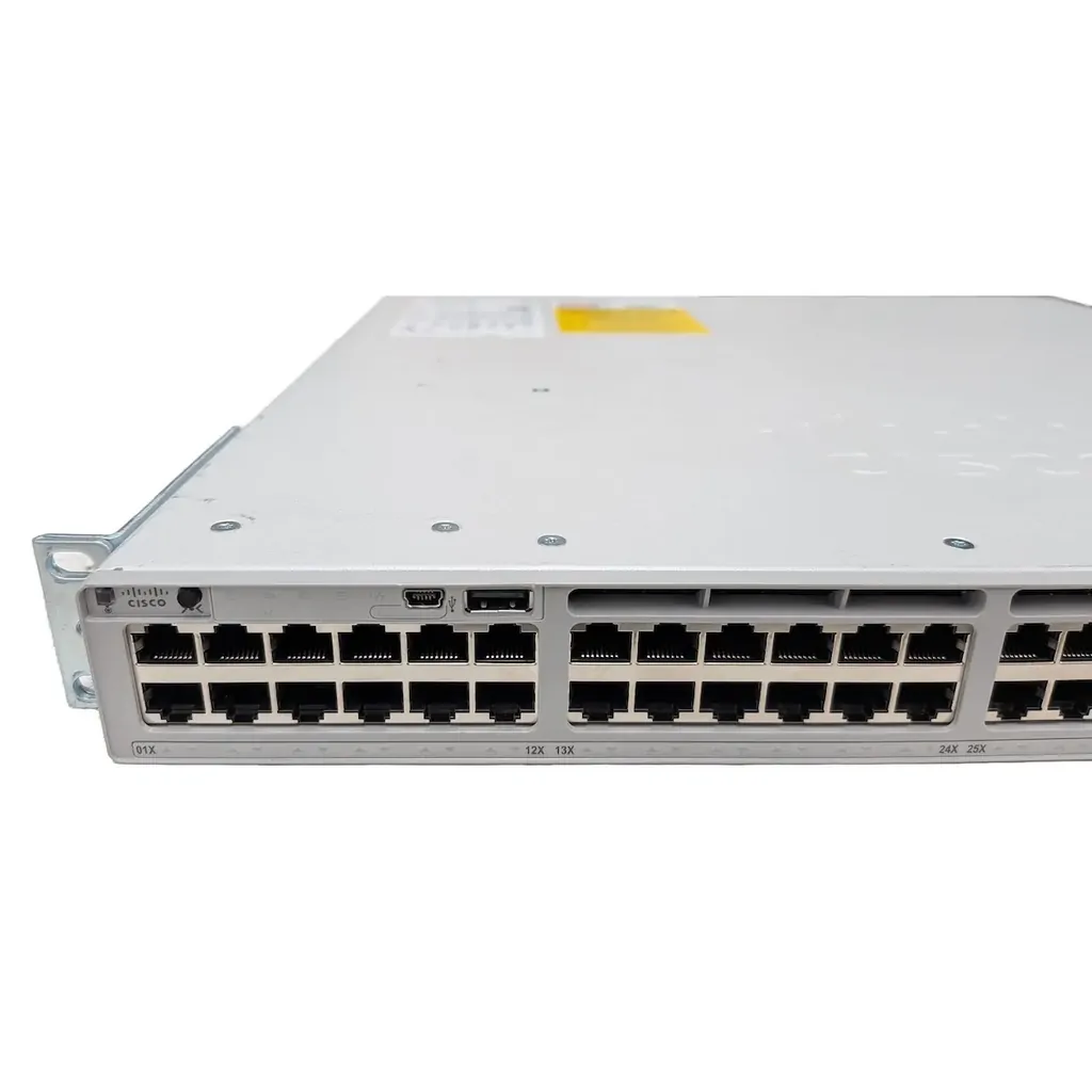 Cisco C9300L-48P-4X-A 48-Port PoE+ Gigabit Managed Switch w/ 4x 10Gb SFP+ Uplink