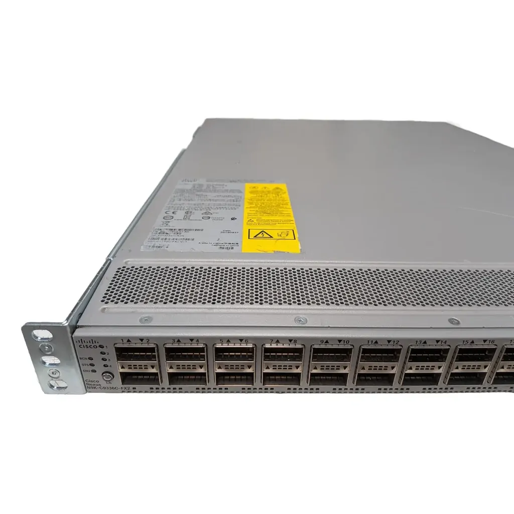 Cisco Nexus N9K-C9336C-FX2 36-Port 100Gb QSFP28 Managed Switch RVR AIR