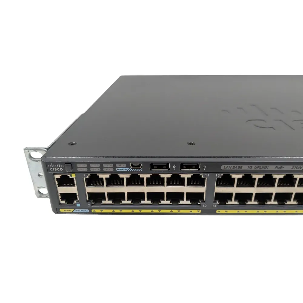 Cisco WS-C2960X-48LPS-L 48-Port PoE+ Gigabit Managed Switch