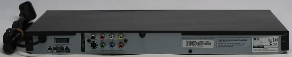 LG DV380 DVD Player (No Remote)