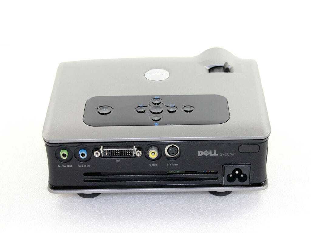 Dell 3400MP 1024x768 Projector VGA S-Video Composite 1500 Lumens