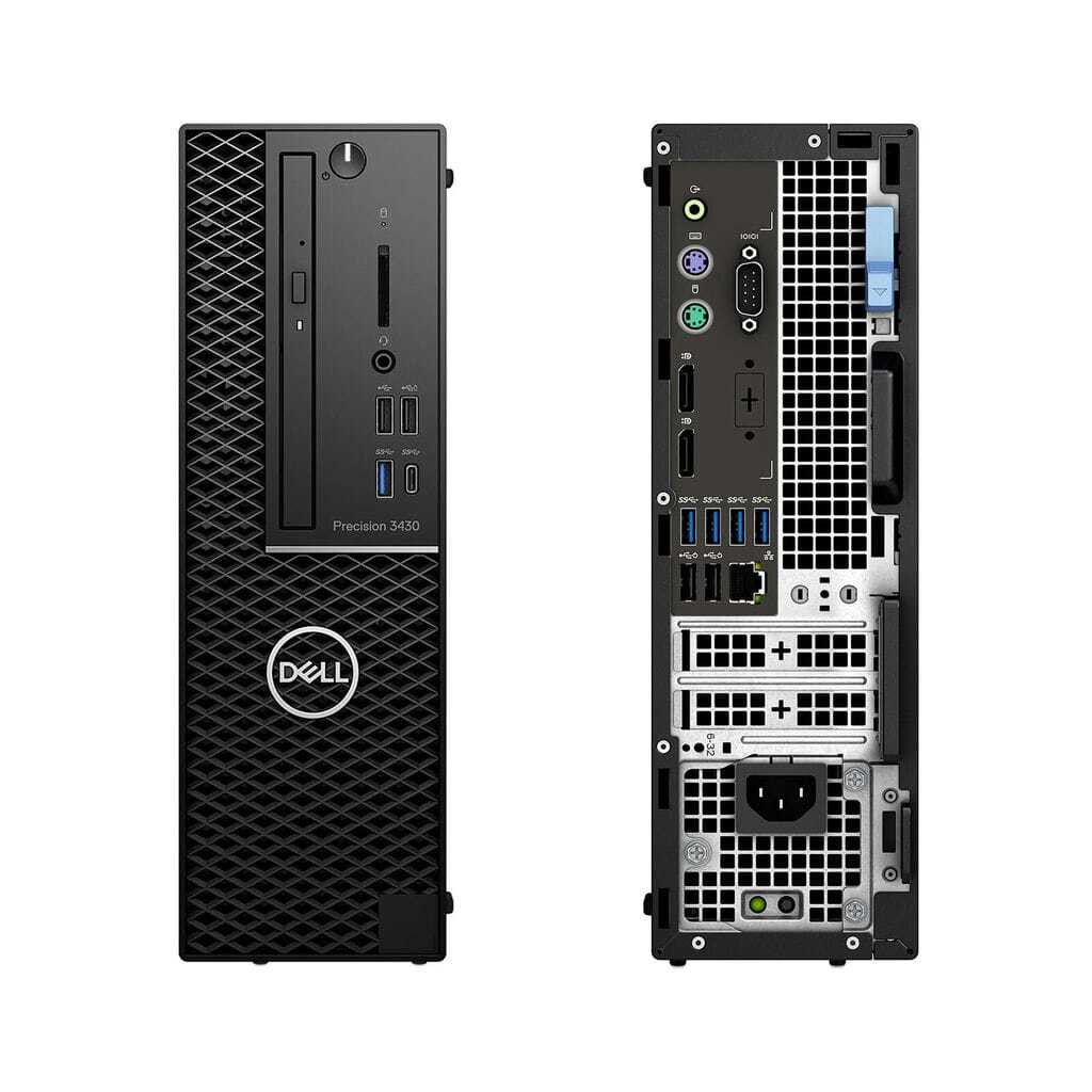 Dell Precision Tower 3430 Intel i7 8700 3.20GHz 16GB RAM 256GB SSD Quadro P620 Win 11