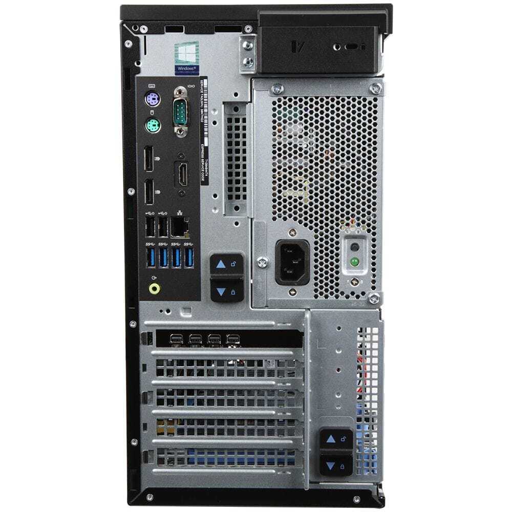 Dell Precision 3630 Tower Intel Xeon E-2124 3.30GHz 16GB RAM 256GB SSD Quadro P1000 Win 11
