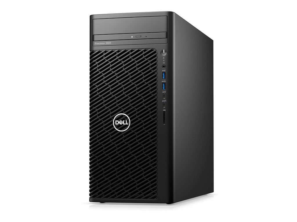 Dell Precision 3660 Tower Intel i7 12700K 5.0GHz 64GB RAM 256GB SSD RTX A4000 Win 11