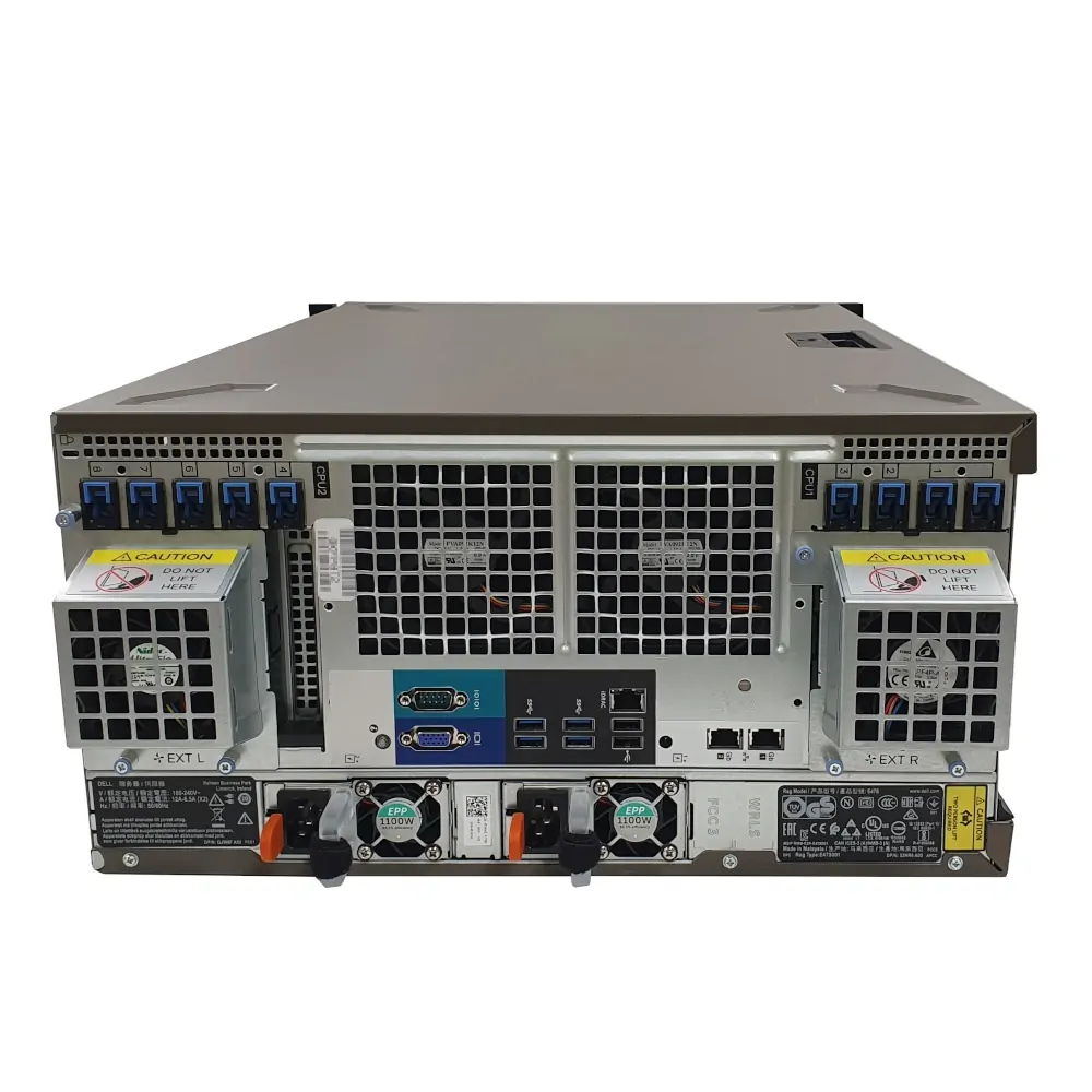 Dell T640 16SFF 2x Silver 4110 8C 2.1Ghz 64GB Ram GPU Enabled 4x 480GB SSD