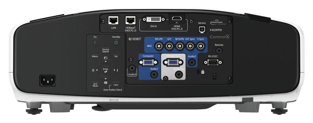 Epson EB-G7000W 1280x800 Large Venue Projector HDMI DVI VGA 6500 Lumens With ELPLU03 Short Throw Lens