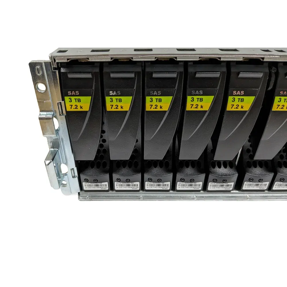EMC KTN-STL3 15-Bay 3.5" LFF 6Gb SAS JBOD Expansion Storage Array w/ 15x 3TB