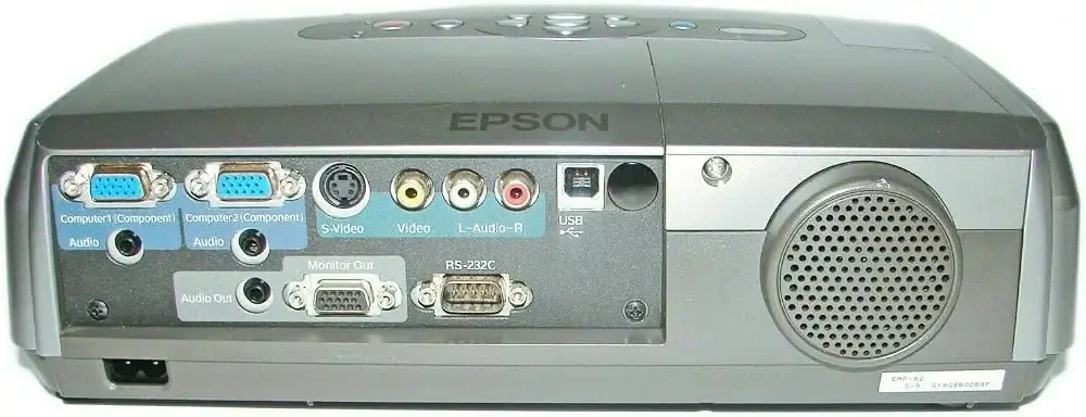 Epson EMP-82 1024x768 Projector VGA Composite S-Video 2000 Lumens