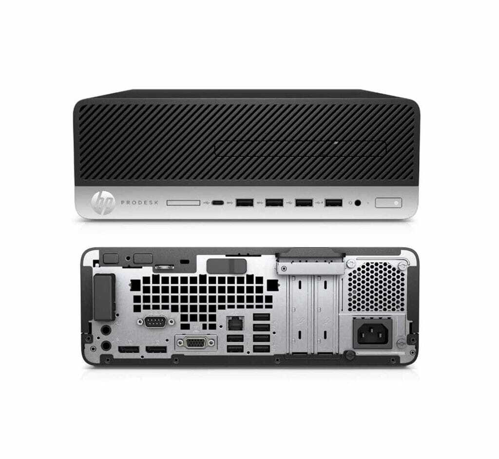 HP ProDesk 600 G4 SFF Intel i3 8100 3.60GHz 8GB RAM 500GB SSD Win 11