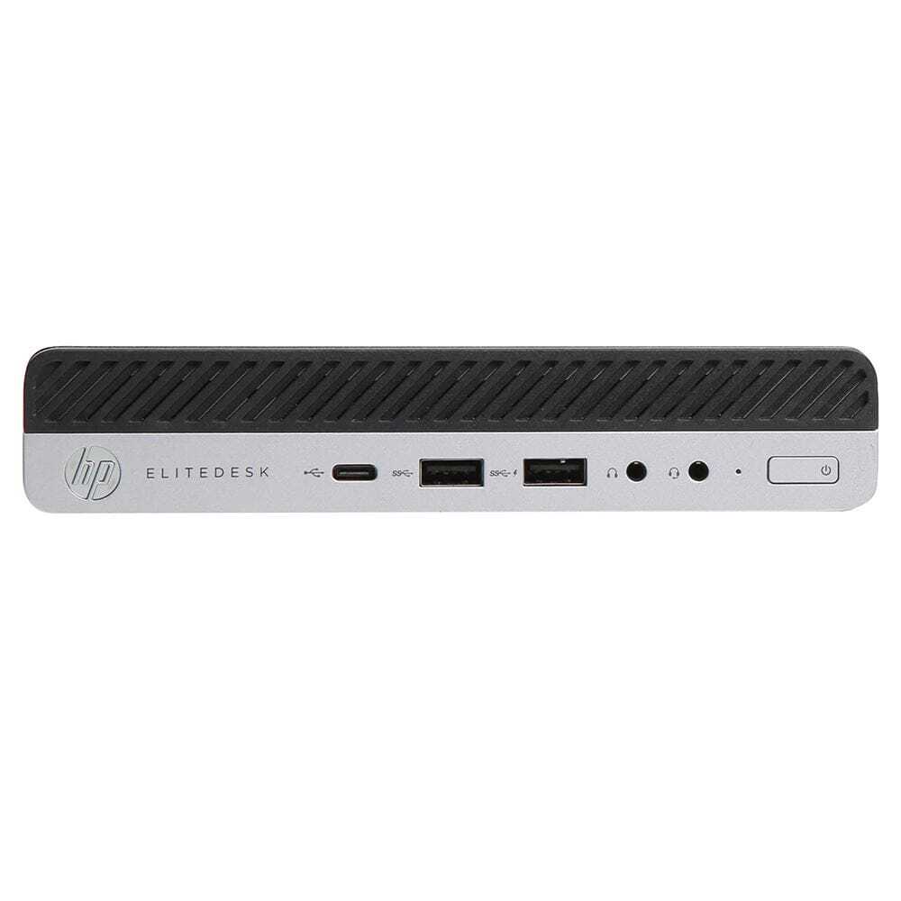 Refurbished HP EliteDesk 800 G4 DM Micro i5 8600 3.10Ghz 16GB RAM