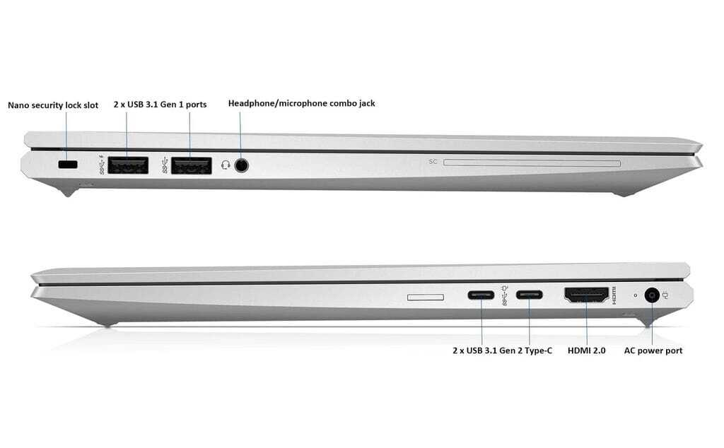 HP EliteBook 845 G7 AMD Ryzen 7 Pro 4750U 1.70GHz 16GB RAM 512GB SSD 14" FHD Win 11- B Grade