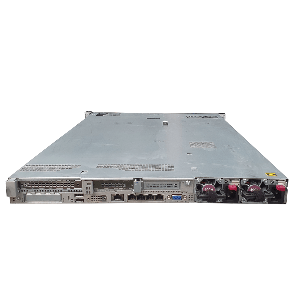HP DL360 Gen10 8SFF 2x Gold 6254 18C 3.1GHz 192GB Ram 2x 480GB SSD Rails