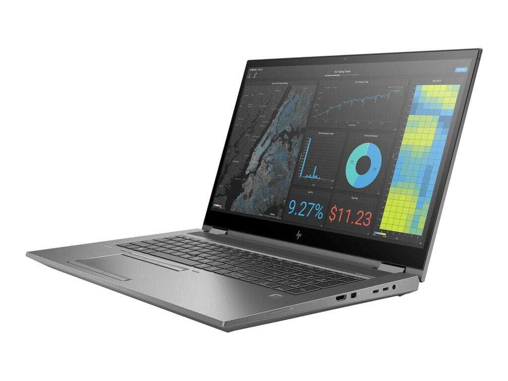HP ZBook Fury 17 G7 17.3" Intel i7-10850H 2.7GHz 32GB RAM 512GB SSD NVIDIA Quadro RTX 4000 FHD Windows 11