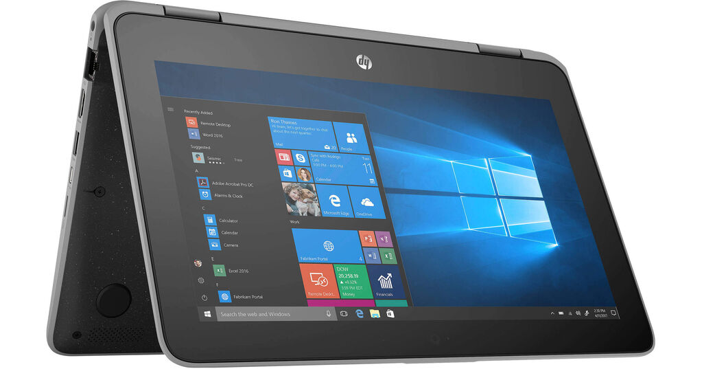 HP ProBook x360 11 G4 EE Intel m3-8100Y 1.10GHz 4GB RAM 128GB SSD 11.6" Win 11 - B Grade