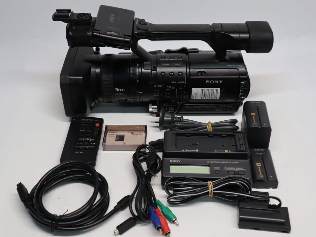 Sony HVR-Z1P HDV MiniDV Video Camera Recorder 1080/50i/25p PAL w/Accessories