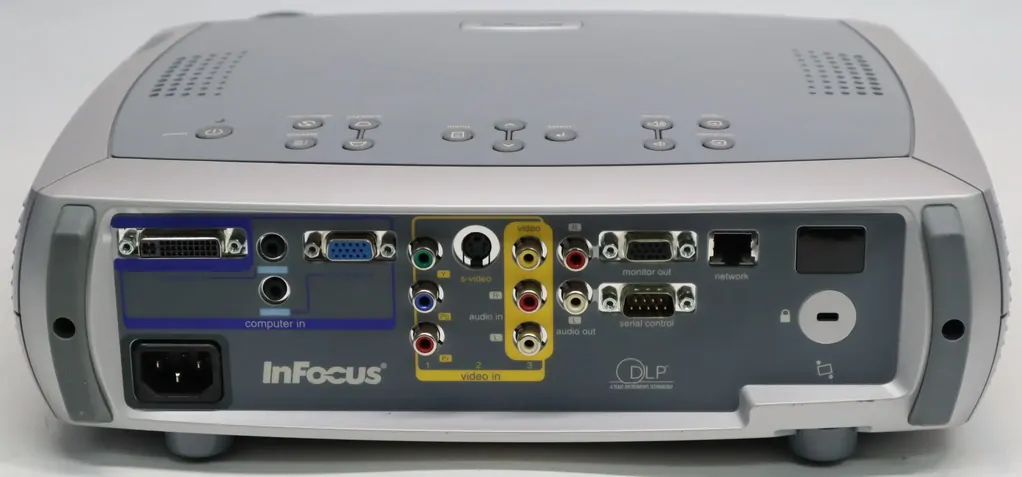 InFocus LP650 Projector 1024x768 VGA 2500 Lumens w/Accessories