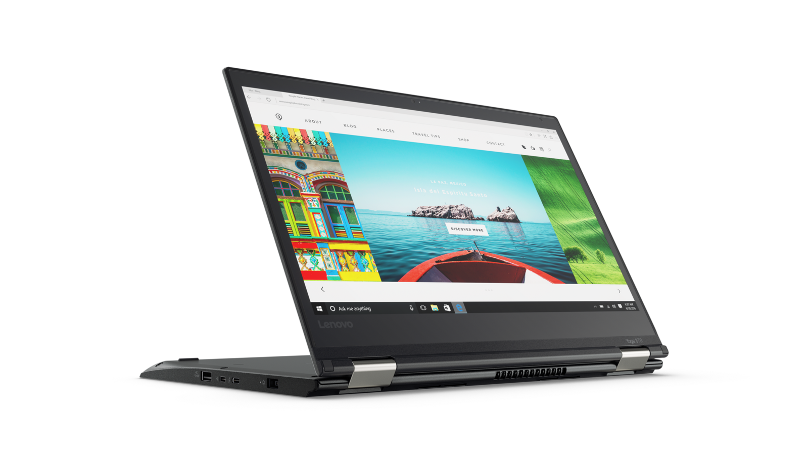 Lenovo ThinkPad Yoga 370 Intel i5 7300u 2.60Ghz 8GB 256GB SSD 13.3" FHD Touch Win 10 Image 1