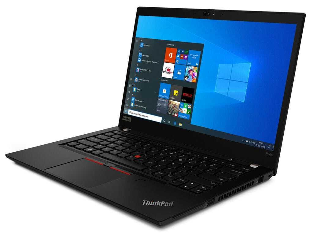 Lenovo ThinkPad P14s Gen 2 AMD Ryzen 7 PRO 5850U 1.90GHz 32GB RAM 256GB SSD 14" Touch Win 11 - B Grade