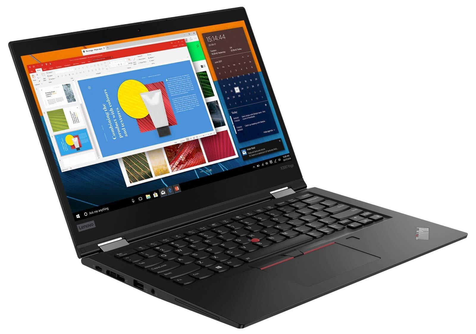 Lenovo ThinkPad X390 Yoga Intel i5 8365U 1.60GHz 16GB RAM 256GB SSD 13.3" Win 11 Image 1