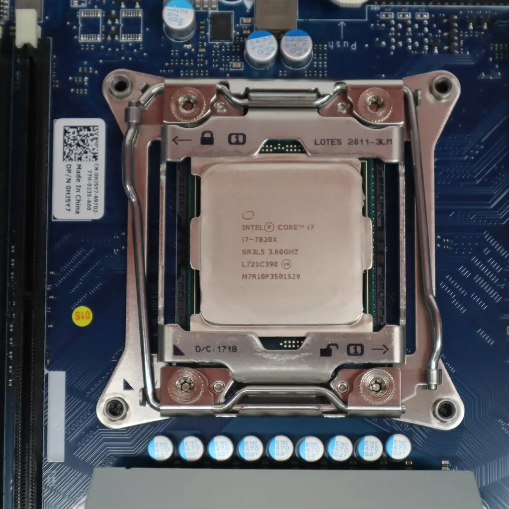 Dell Alienware Area 51 R4 Motherboard MS-7A87 w/Core i7 7820X CPU