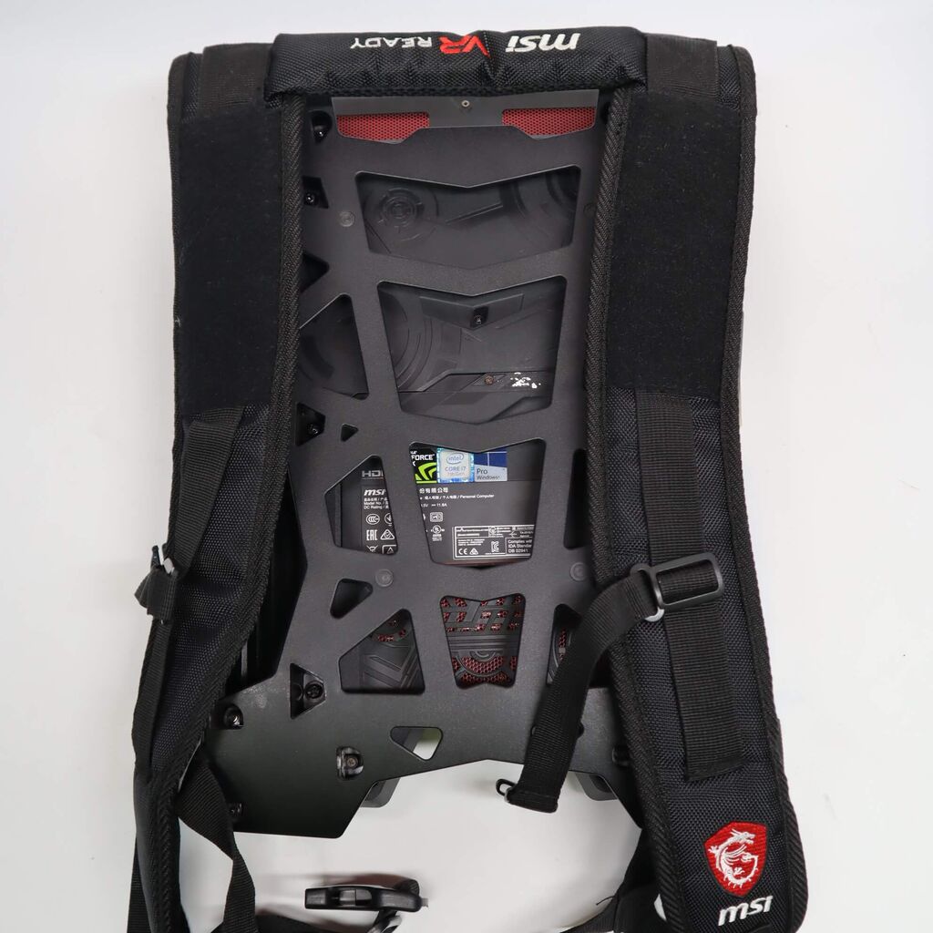 MSI VR One 7RE Backpack Computer i7-7820HK GTX 1070 16 GB RAM Win 10