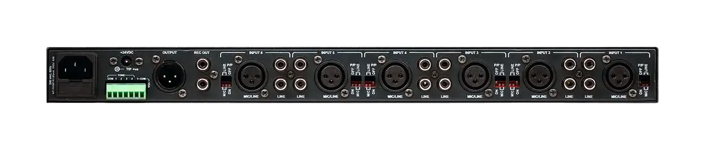 Australian Monitor MX61 6-Channel Mono Mixer 1RU