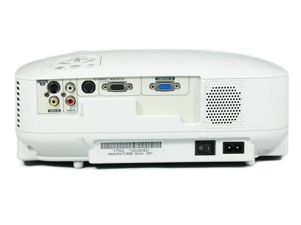 NEC VT590 1024x768 Projector DVI VGA 2000 Lumens