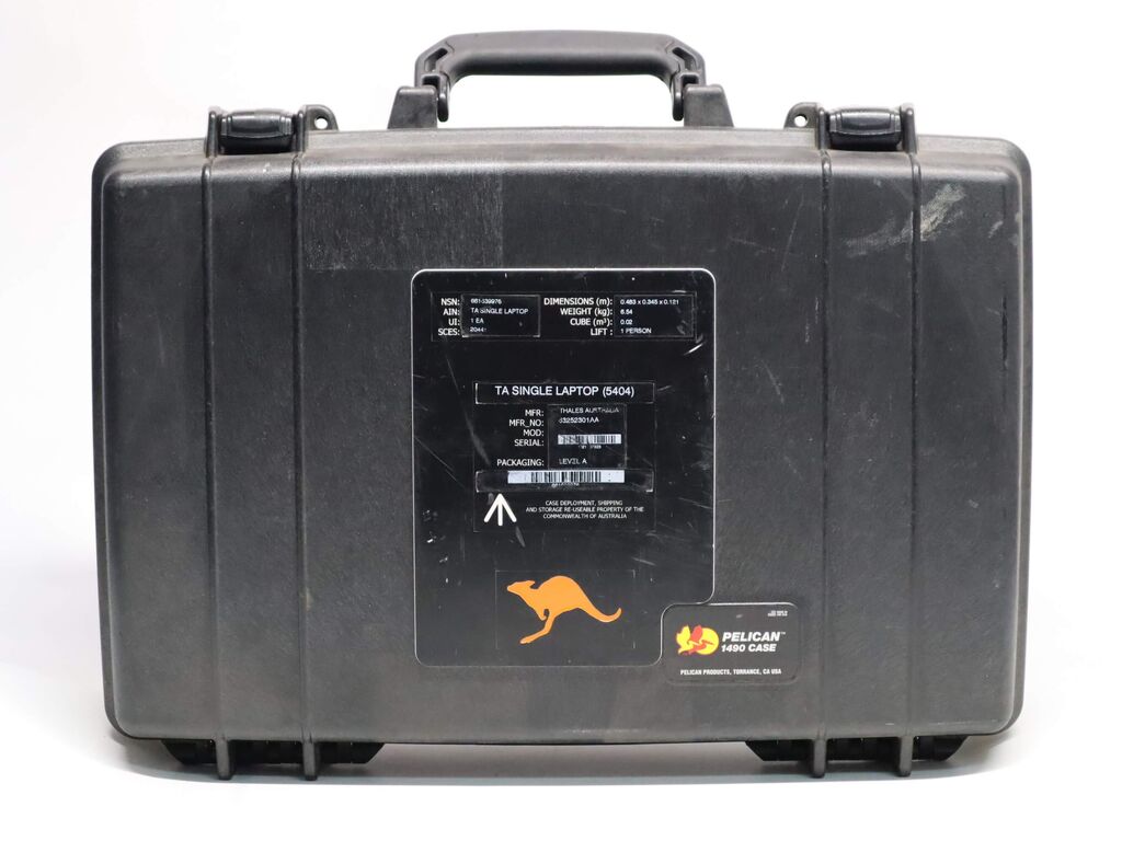 Pelican 1490 Laptop Case w/ Foam for Dell Latitude Rugged 5404