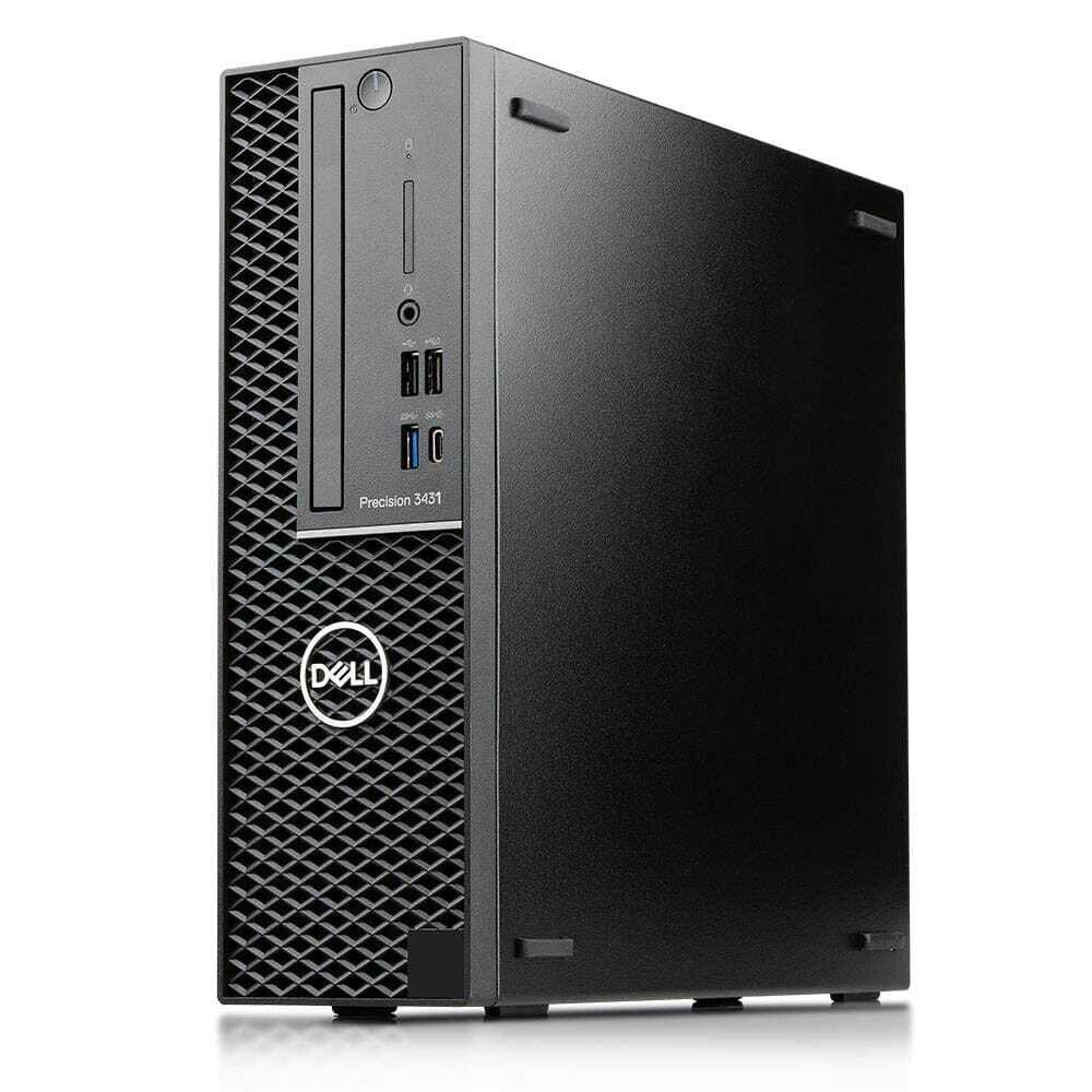 Dell Precision Tower 3431 Intel i7 9700 3.0GHz 16GB RAM 512GB SSD Quadro P620 Win 11