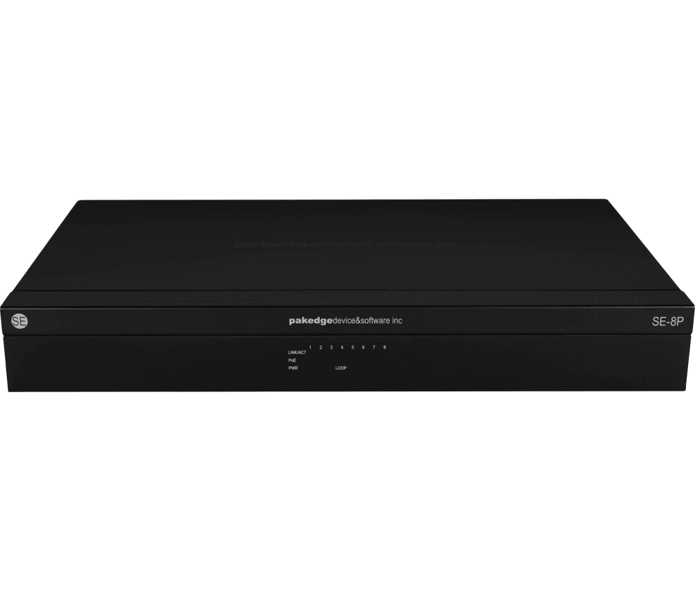 Pakedge SE-8P 8-Port Unmanaged Network Switch with 8 PoE/4 PoE+ Ports