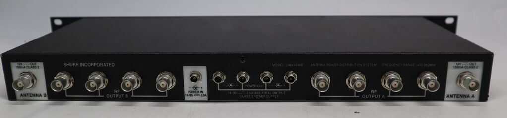 Shure UA844SWB Antenna & Power Distribution System (470-952 MHz)