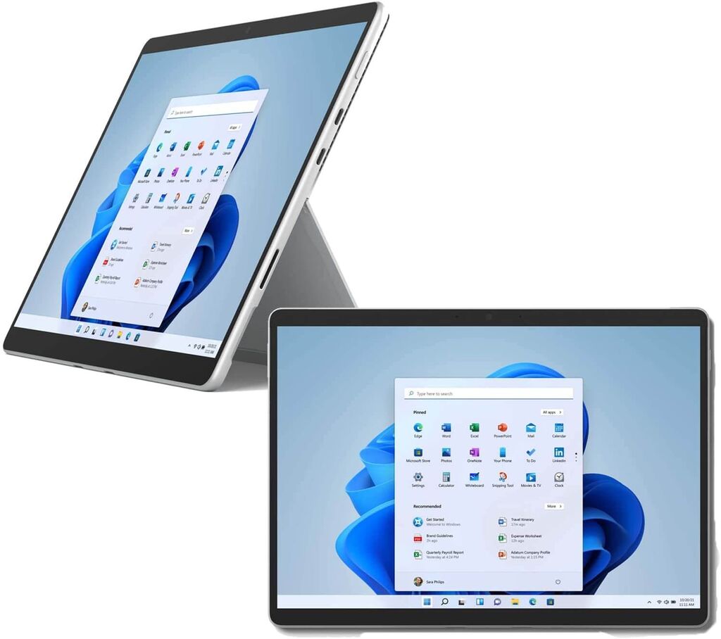 Microsoft Surface Pro 8 Intel i5 1145G7 2.60GHz 8GB RAM 256GB SSD 13" Win 11 Tablet Only - B Grade