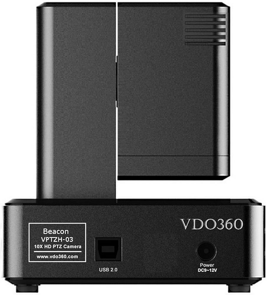 VDO360 Beacon VPTZH-03 90° FOV USB PTZ Camera with 10x Optical Zoom