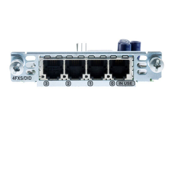 Cisco VIC-4FXS/DID Four-port FXS Voice/Fax Interface Card