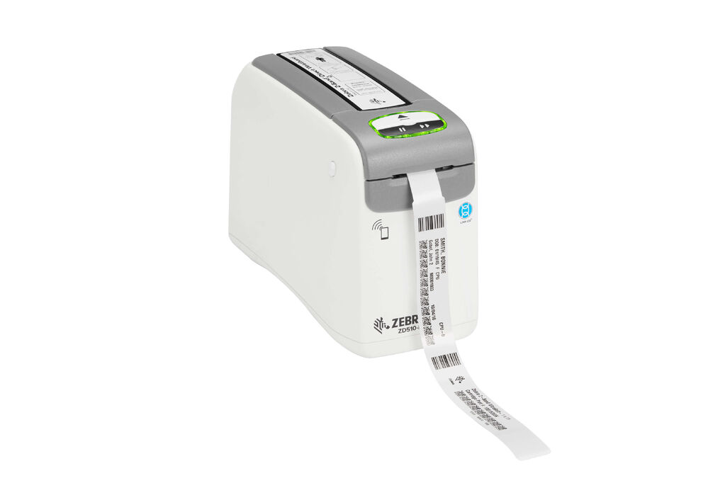 Zebra ZD510-HC Wristband Printer USB LAN