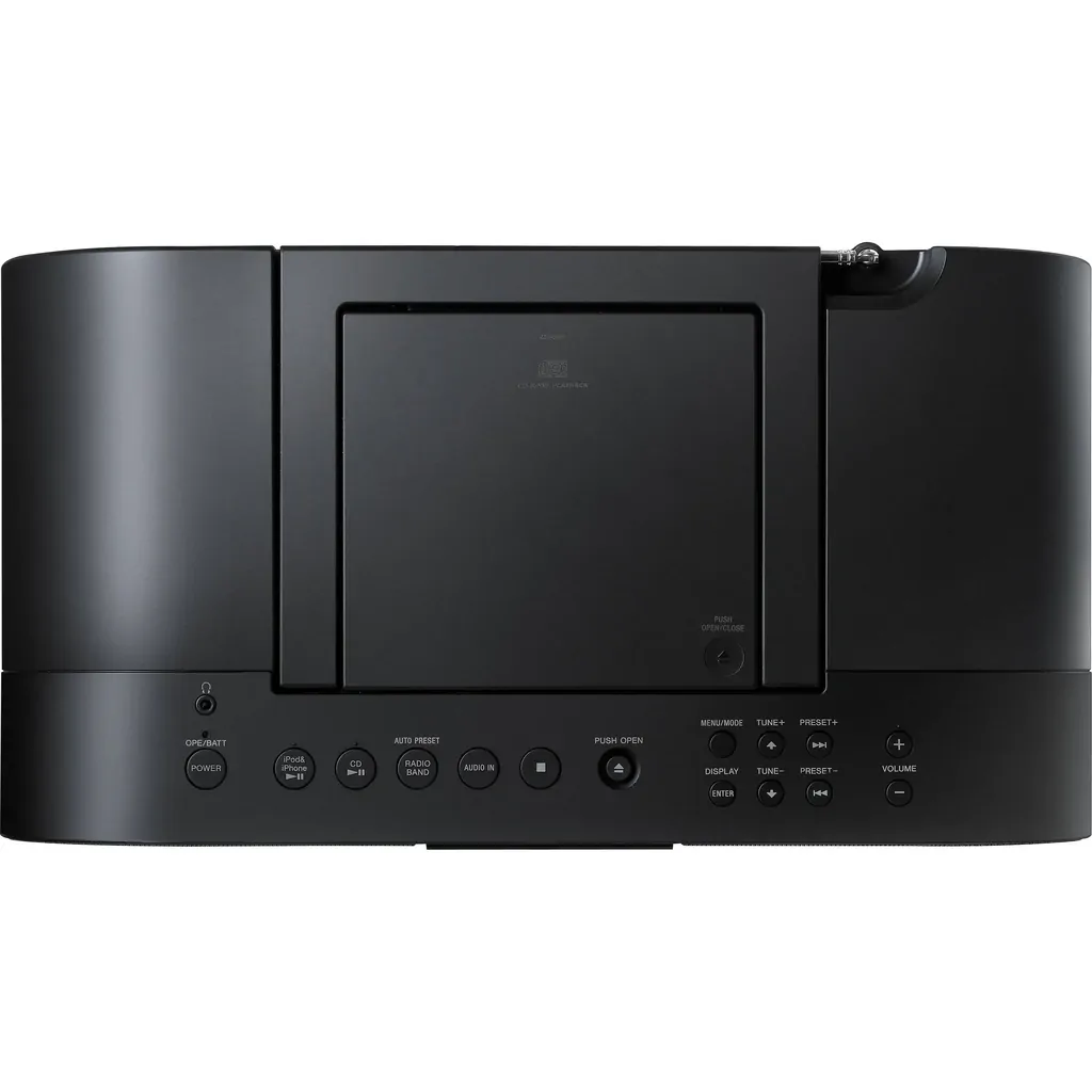Sony ZS-S4iP CD Player iPod/iPhone Dock AM/FM Radio - No Remote